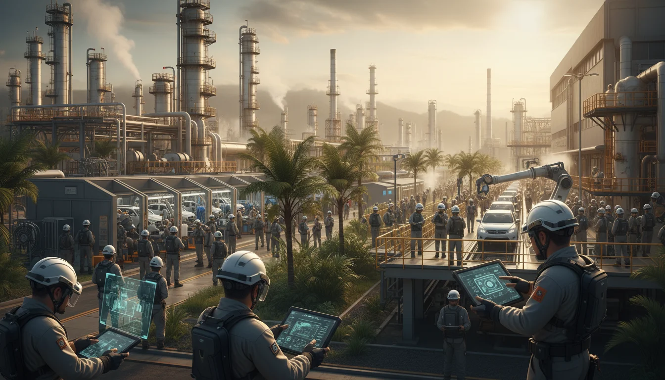 10 mil vagas: como a IA muda o perfil do operário em Camaçari