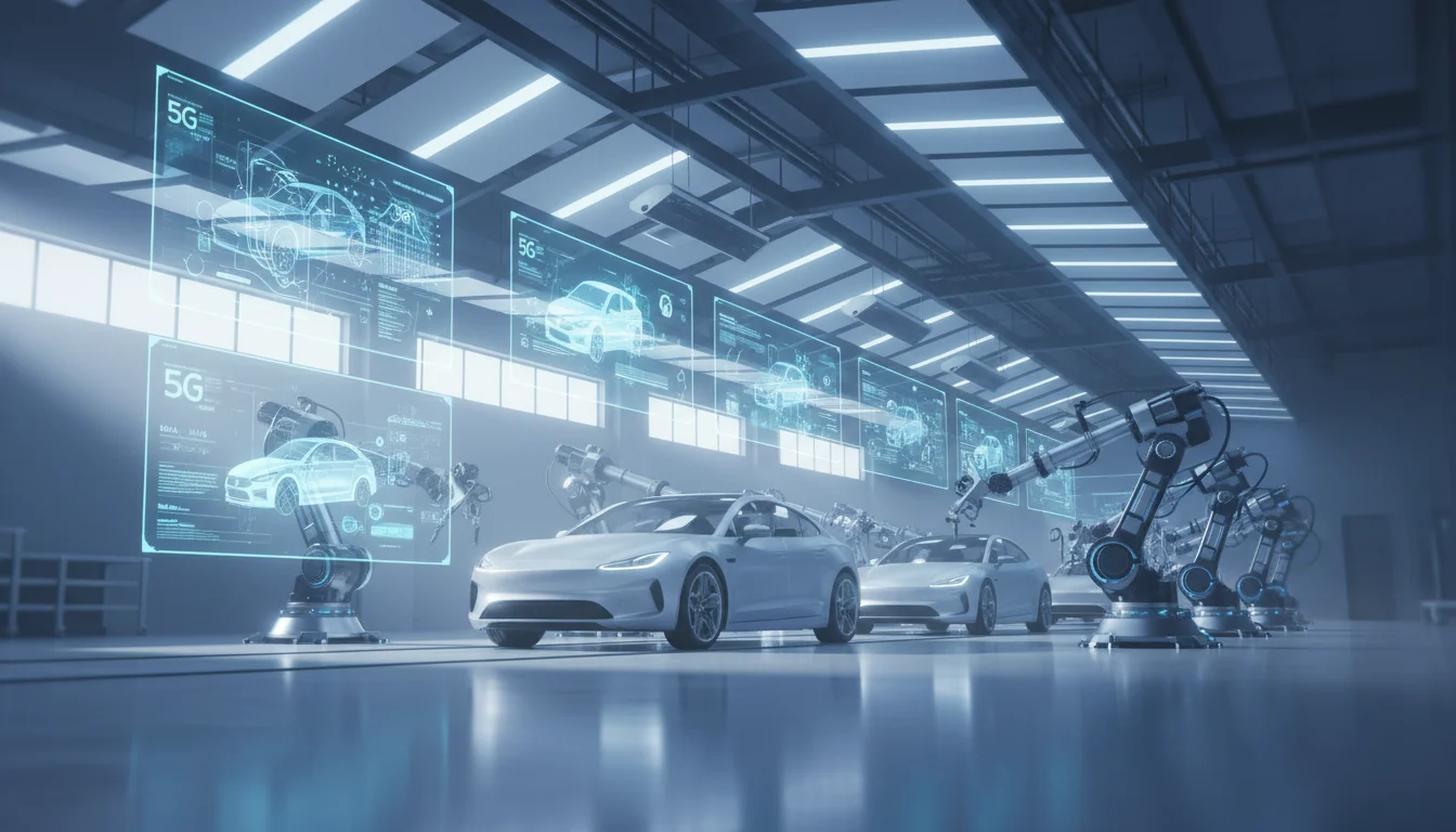 5G privado e IA: Betim tem fábrica do futuro operando