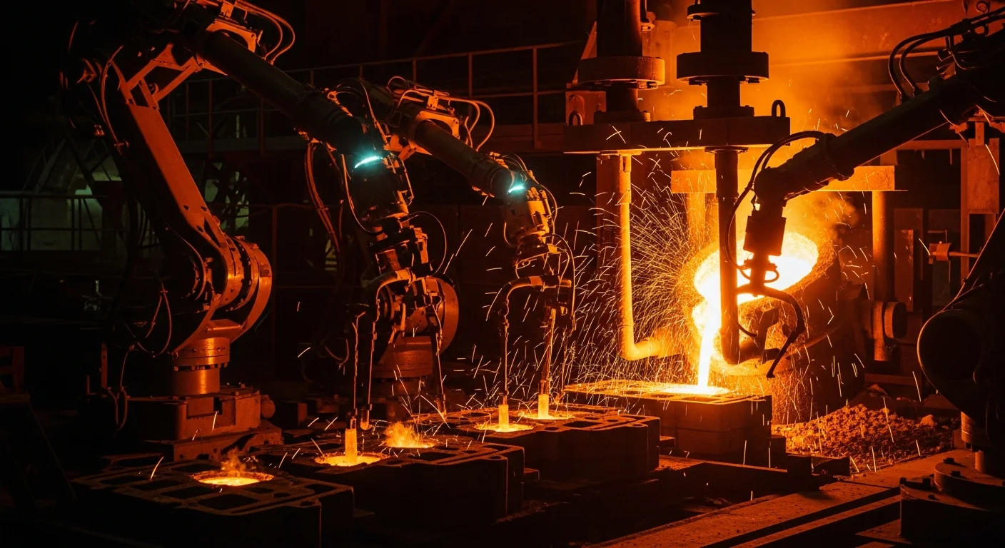 IA na Tupy: robôs já controlam a fundição em Joinville