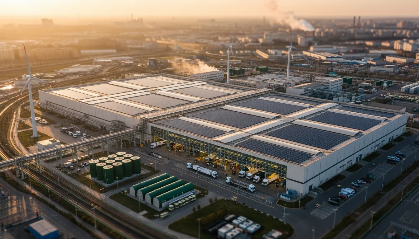 Mercedes no ABC roda 100% com energia verde da Raízen