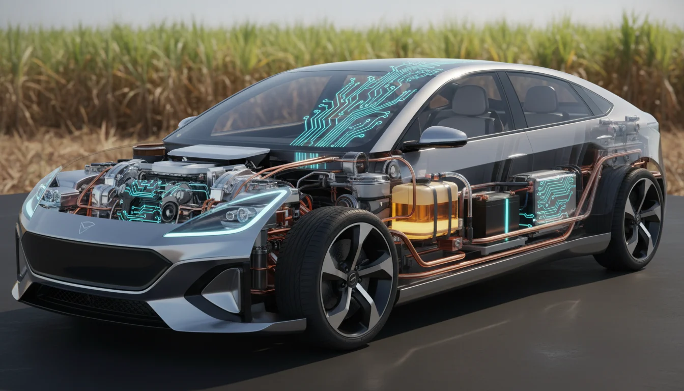 O carro a etanol que um algoritmo controla nasceu em Camaçari