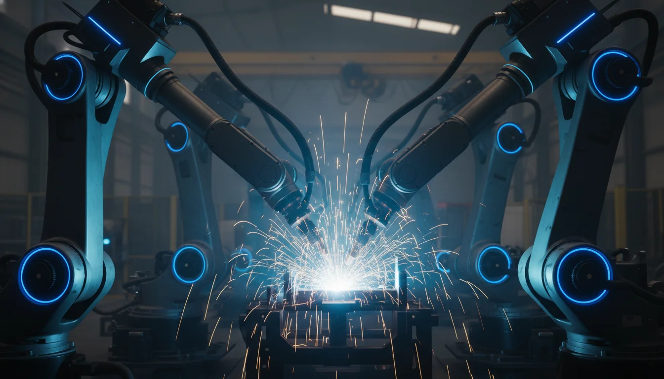 Robôs de solda da VW agora avisam antes de quebrar