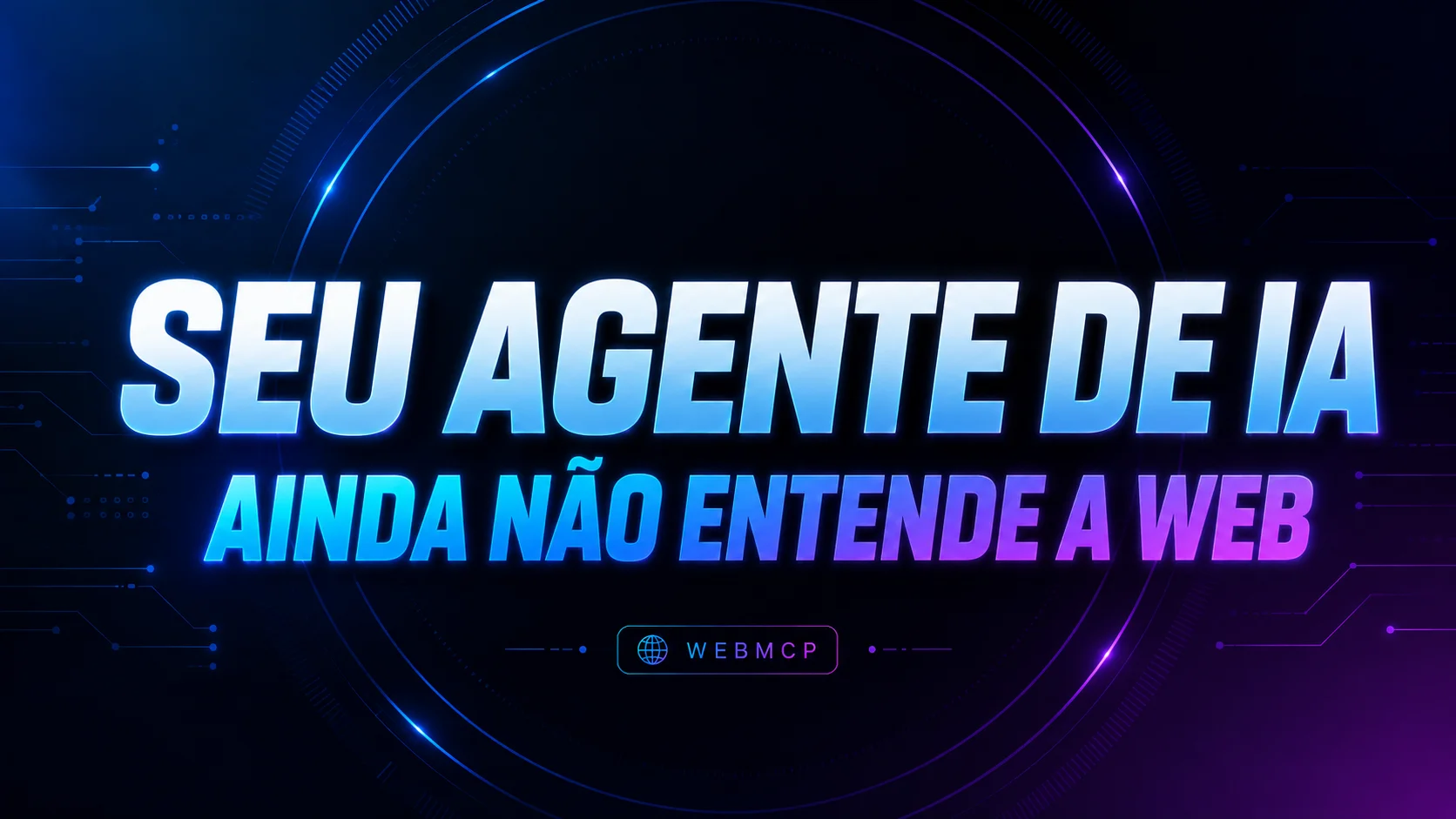 Seu Agente de IA Ainda Não Entende a Web — sobre a diferença entre gerar texto e interpretar interface