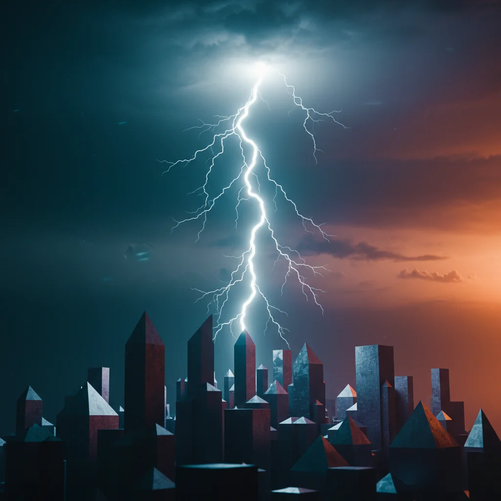 Uma imagem profissional em estilo fotográfico, 16:9, mostrando um smartphone com o aplicativo WhatsApp aberto, exibindo uma conversa fluida e inteligente com um chatbot de IA. Ao fundo, elementos sutis que representam o contexto empresarial brasileiro, co