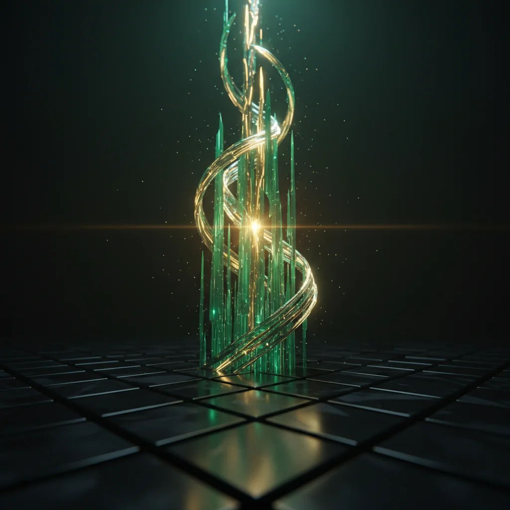 Uma imagem que representa a fusão de inteligência artificial e interação humana no contexto empresarial brasileiro. Uma figura feminina ou masculina de etnia brasileira, profissional e sorridente, interage com múltiplos ícones de aplicativos de mensagens 